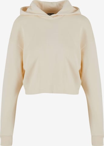 Sweat-shirt Urban Classics en beige : devant