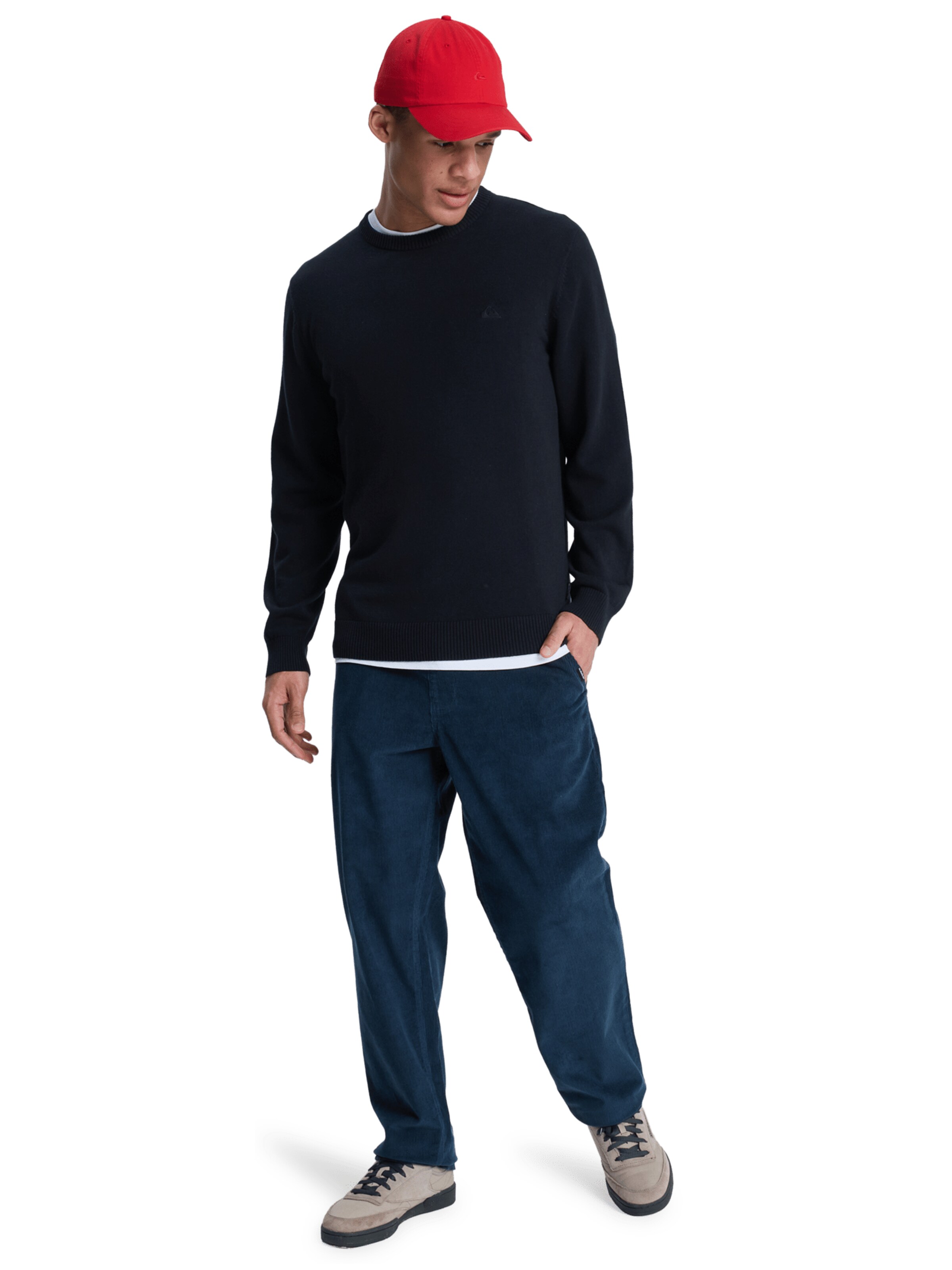 QUIKSILVER Regular Workout Pants 'Taxer' in Blue