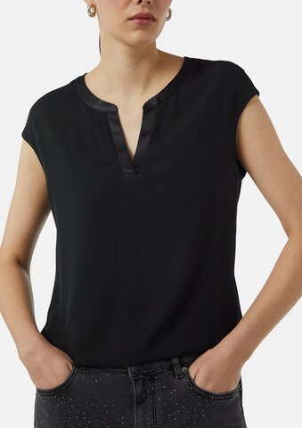 COMMA Shirt in Zwart