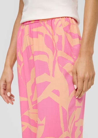 s.Oliver Wide Leg Hose in Pink