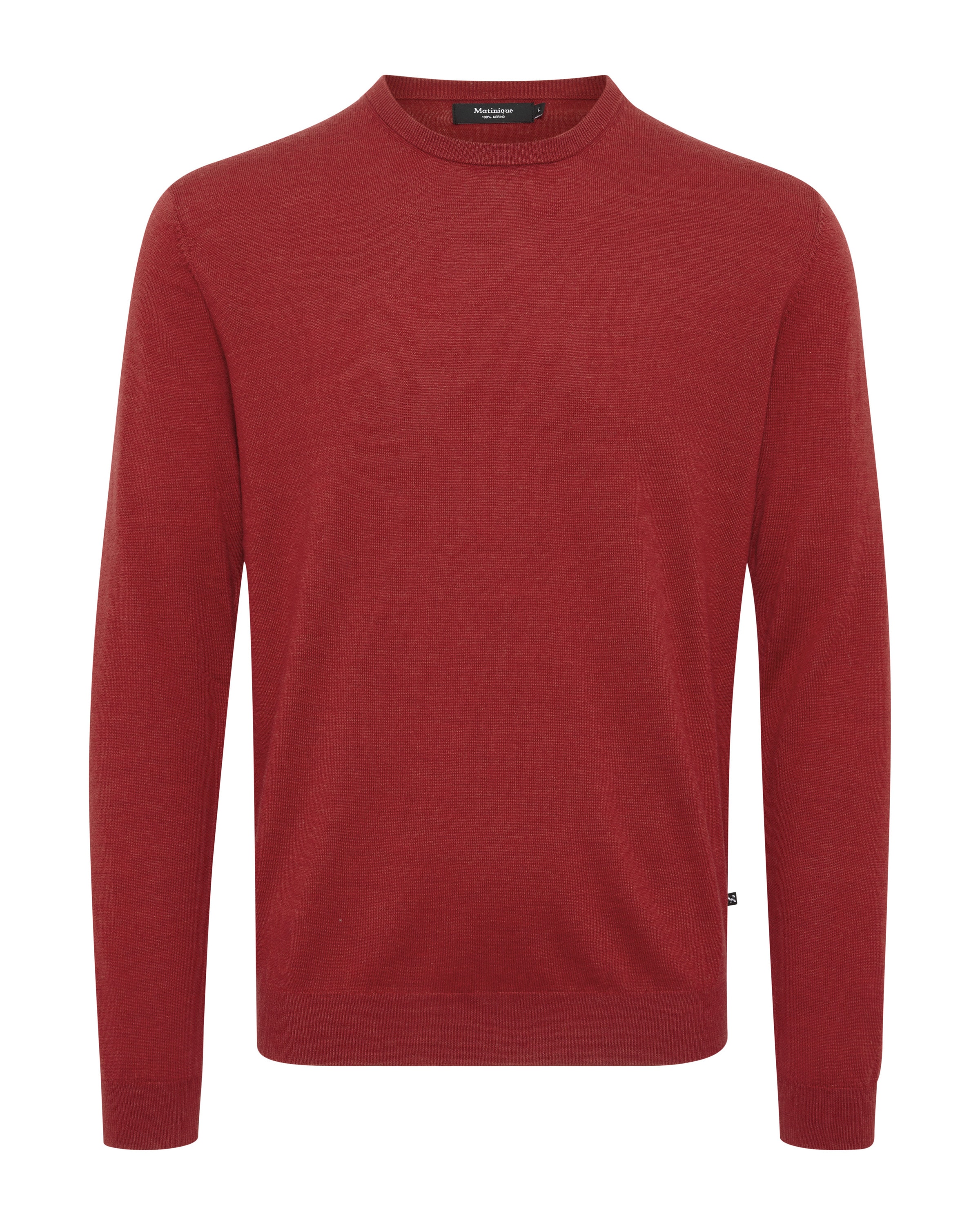 Matinique Regular Fit Pullover 'MAmargrate' i rød: forside