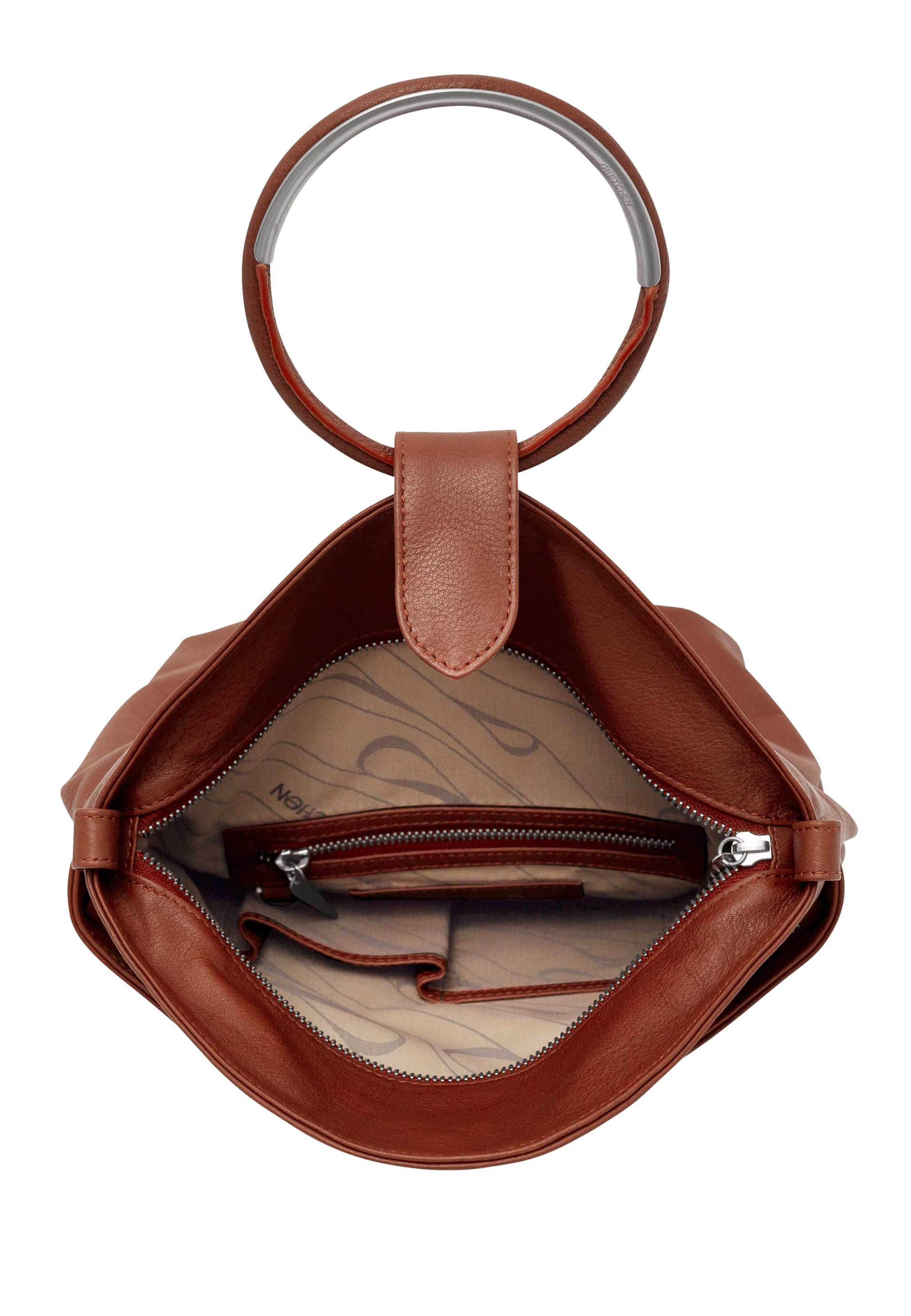 Gretchen Backpack 'Maple Metal Backpack' in Brown