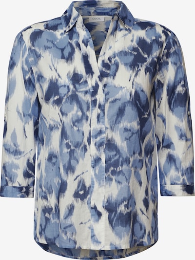 CECIL Bluse in blau / weiß, Produktansicht