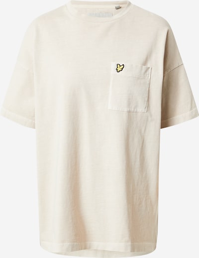 Lyle & Scott T-shirt i beige / gul / svart, Produktvy