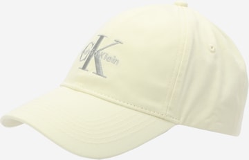 Calvin Klein - Boné em bege: frente