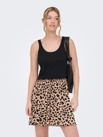 ONLY - Vestido 'ONLMIA' en negro: frente