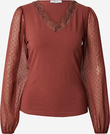 ABOUT YOU Shirt 'Meline' in Rood: voorkant