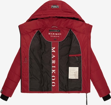 MARIKOO Winterjacke in Rot