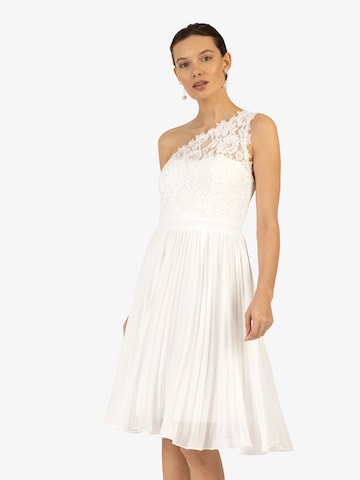 Kraimod Evening Dress in White: front