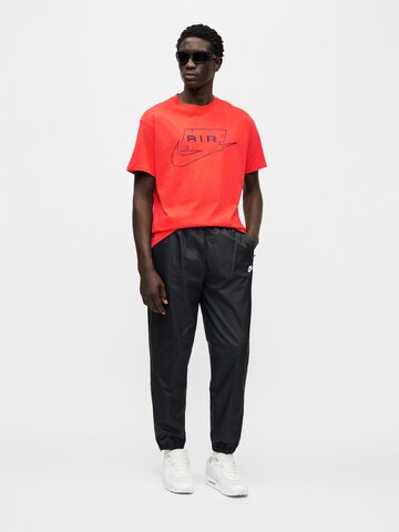 Nike Sportswear Koszulka 'AIR' w kolorze czerwony