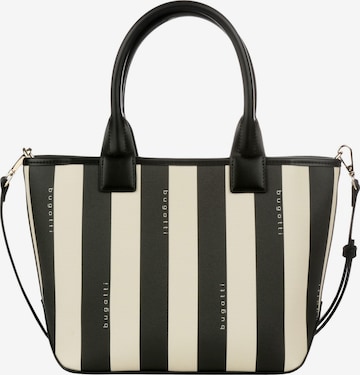 Shopper di bugatti in nero: frontale