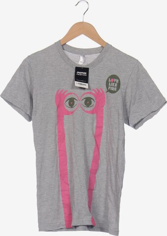 American Apparel Shirt in S in Grey: front