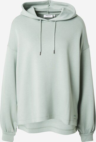 Sweat-shirt 'Janelle Ima' MSCH COPENHAGEN en vert : devant