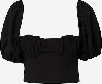 Femme Luxe Блузка 'FLO' в Черный: спереди
