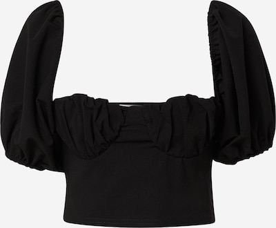 Bluză 'FLO' Femme Luxe pe negru, Vizualizare produs