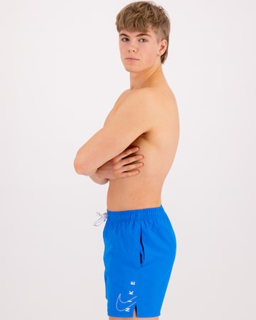 Nike Swim Sportbadehose in Blau