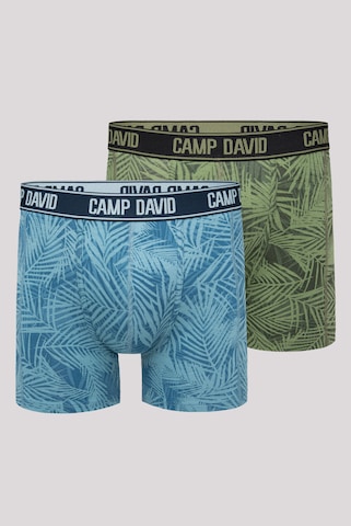 CAMP DAVID Boxershorts in Blau: Vorderseite