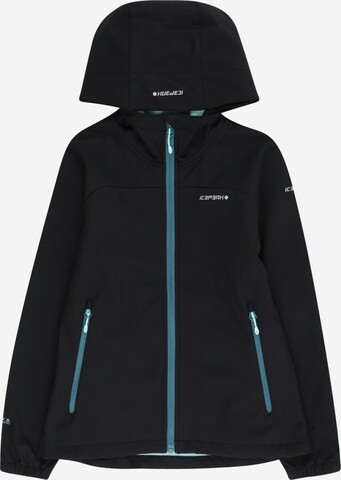 ICEPEAK Outdoorjacke 'KOBRYN' in Schwarz: predná strana