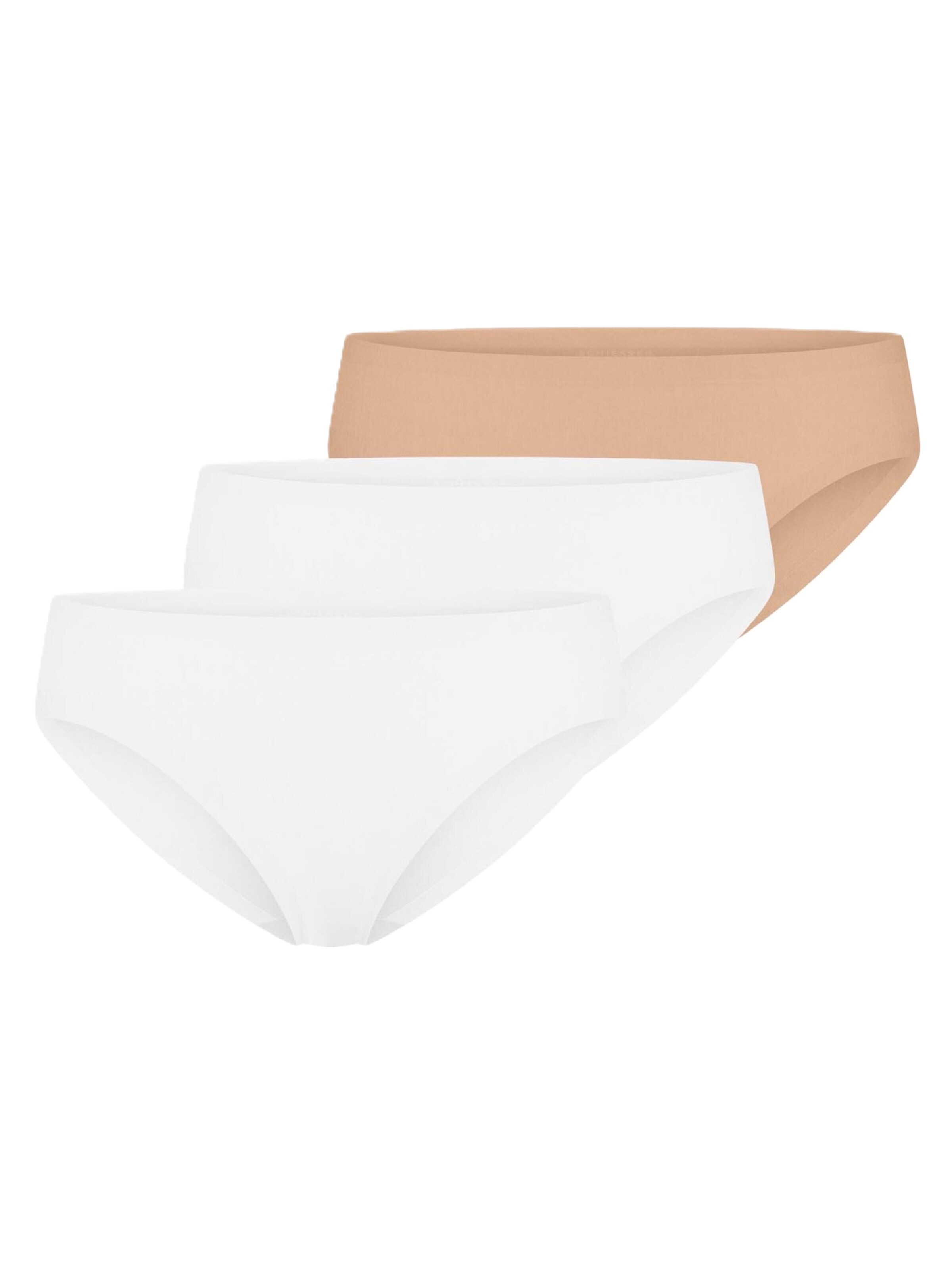 SCHIESSER Boyshorts 'Invisible Light' in Brown: front