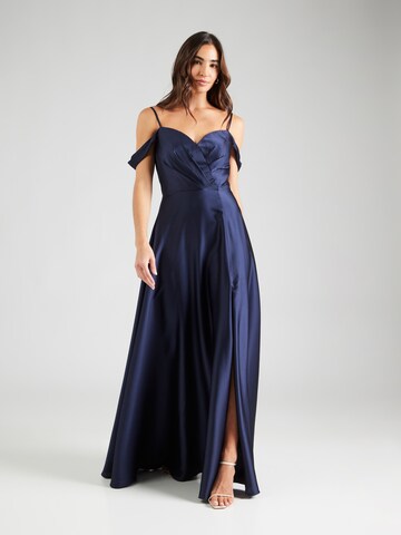 Laona Evening dress in Blue: front