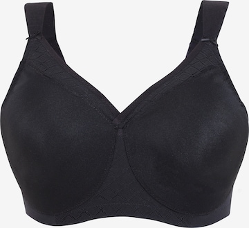 GLAMORISE T-shirt Bra in Black