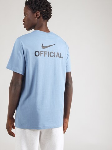 Nike Sportswear Póló 'OFFICIAL' - kék: elől