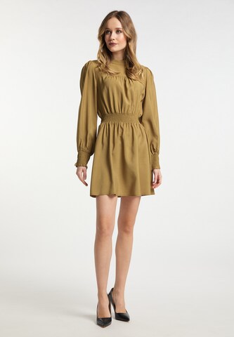 DreiMaster Klassik Shirt Dress in Beige