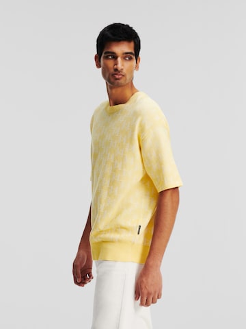 Karl Lagerfeld T-Shirt in Gelb