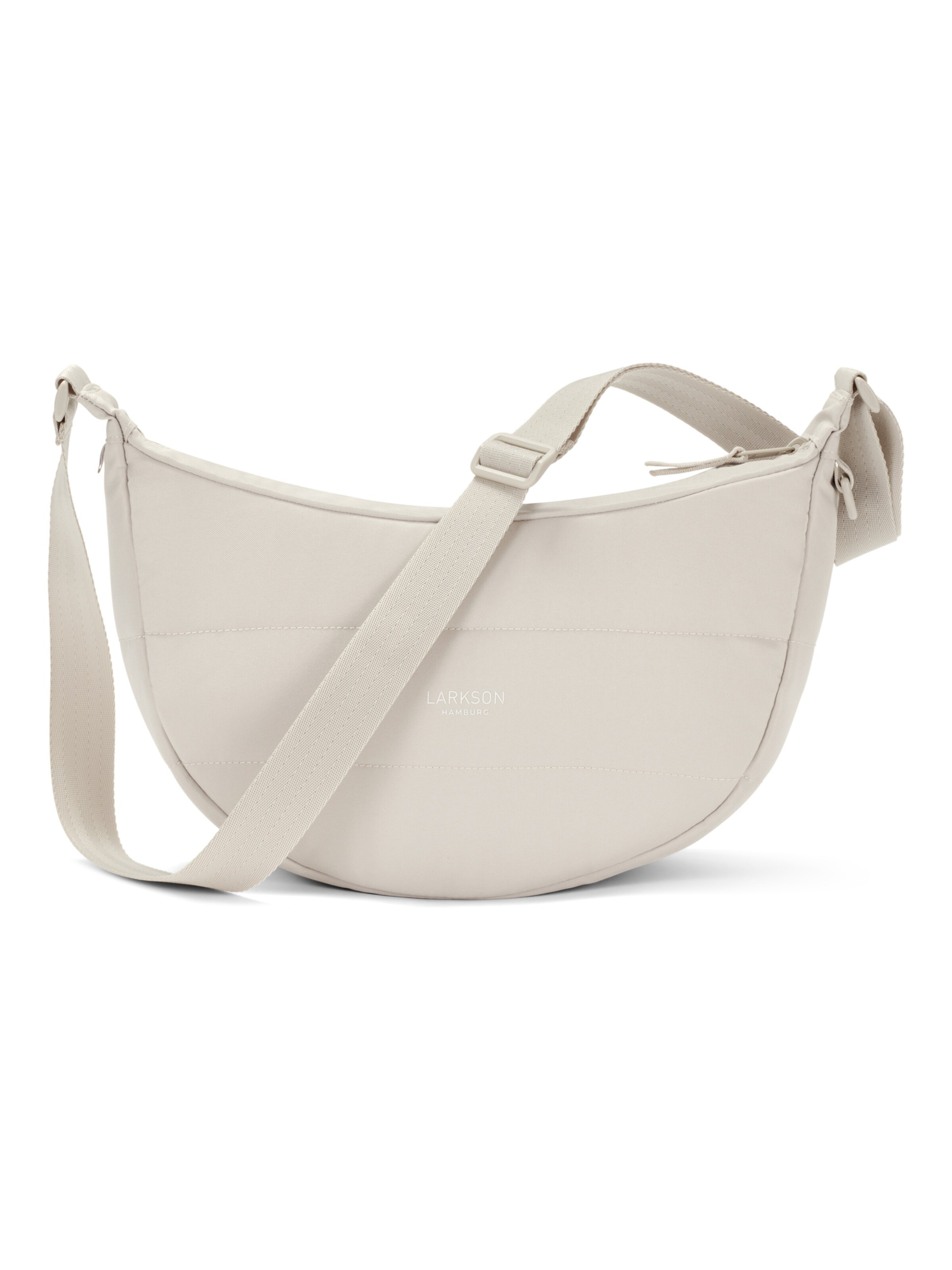 LARKSON Skuldertaske 'Emma Small' i beige: forside