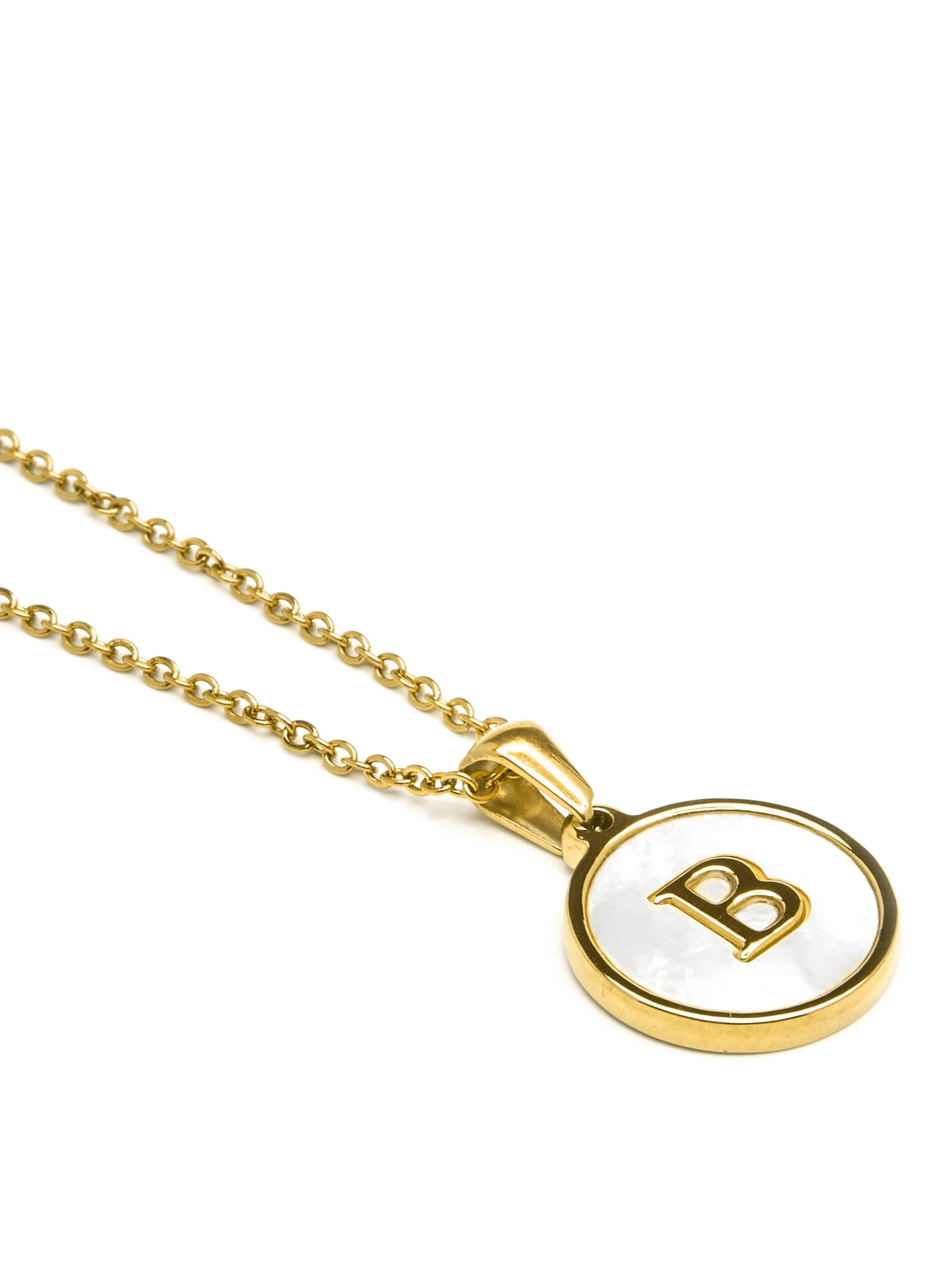 Luxenter Ketting 'Alphabet' in Wit