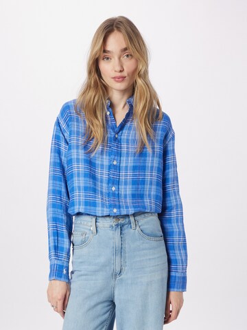 Polo Ralph Lauren Blouse in Blauw: voorkant