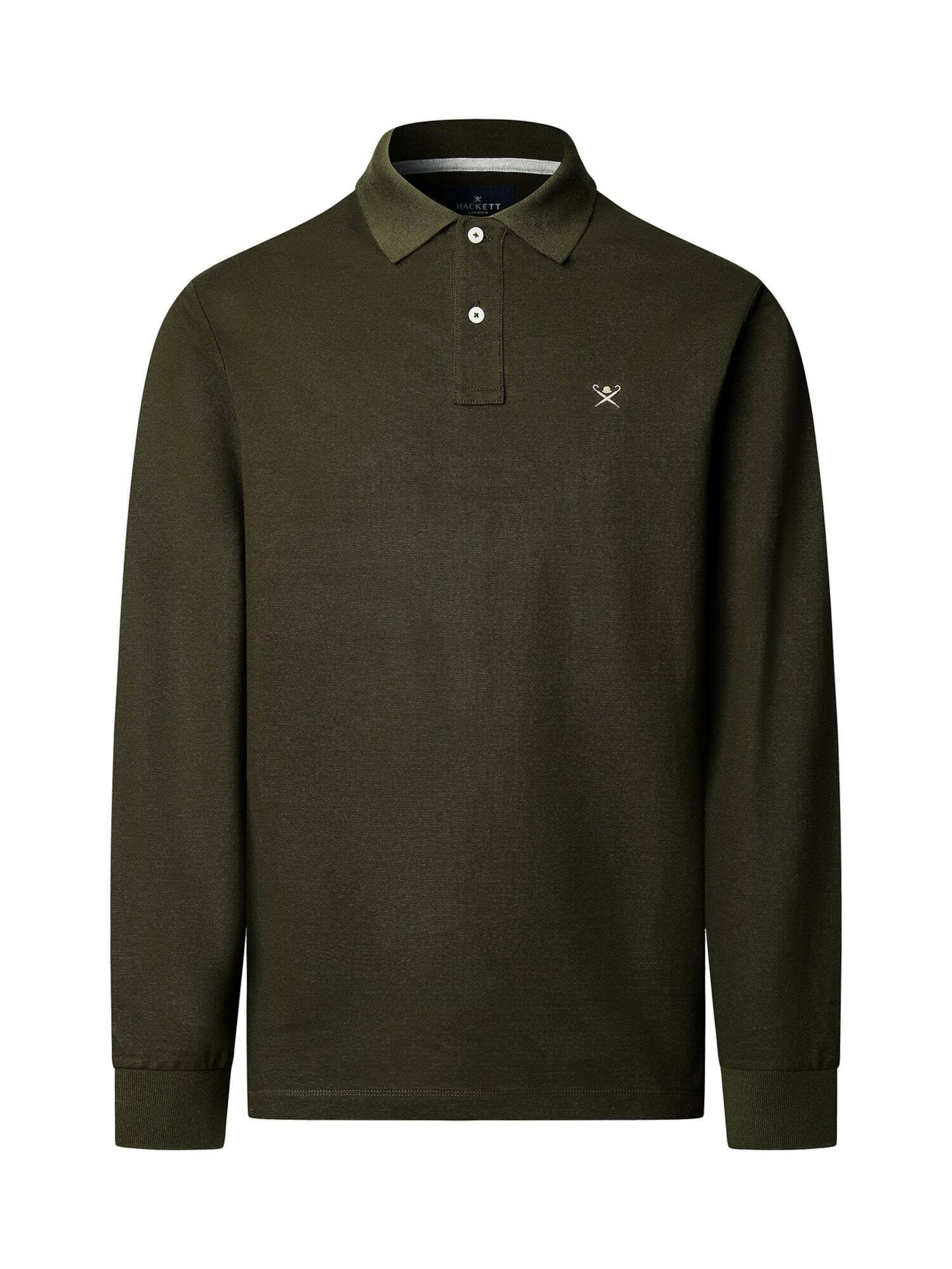 Hackett London T-Shirt en L en beige / vert, Vue avec produit