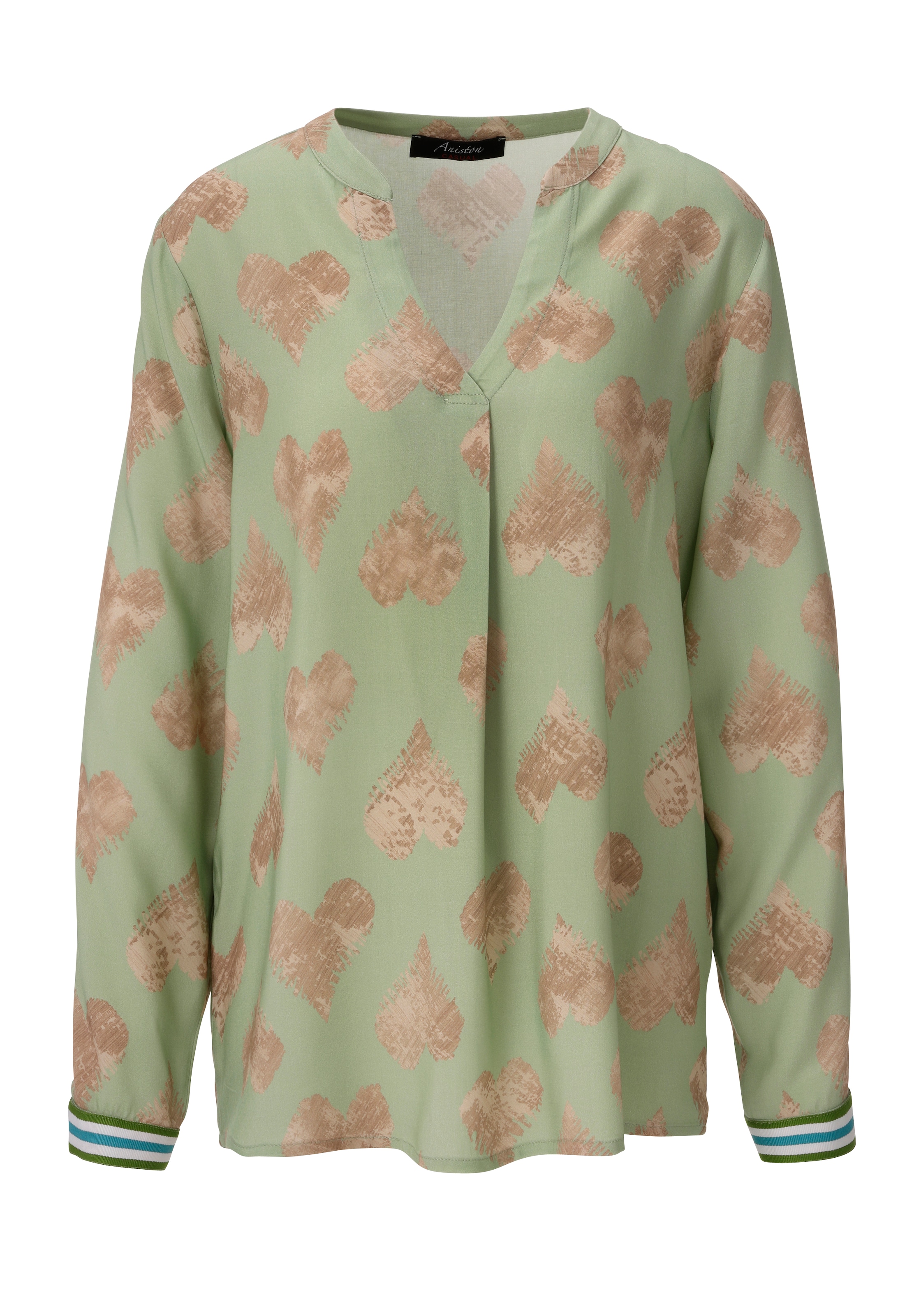 Aniston CASUAL Blouse in Green: front