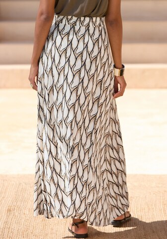LASCANA Skirt in Beige