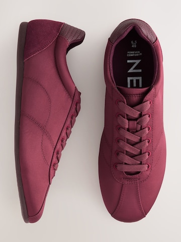 Baskets basses Next en rouge