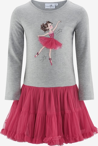 pilka happy girls Suknelė: priekis