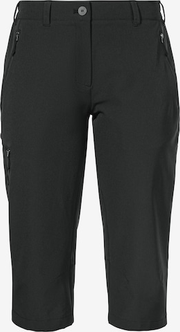 Schöffel Outdoor trousers in Black: front