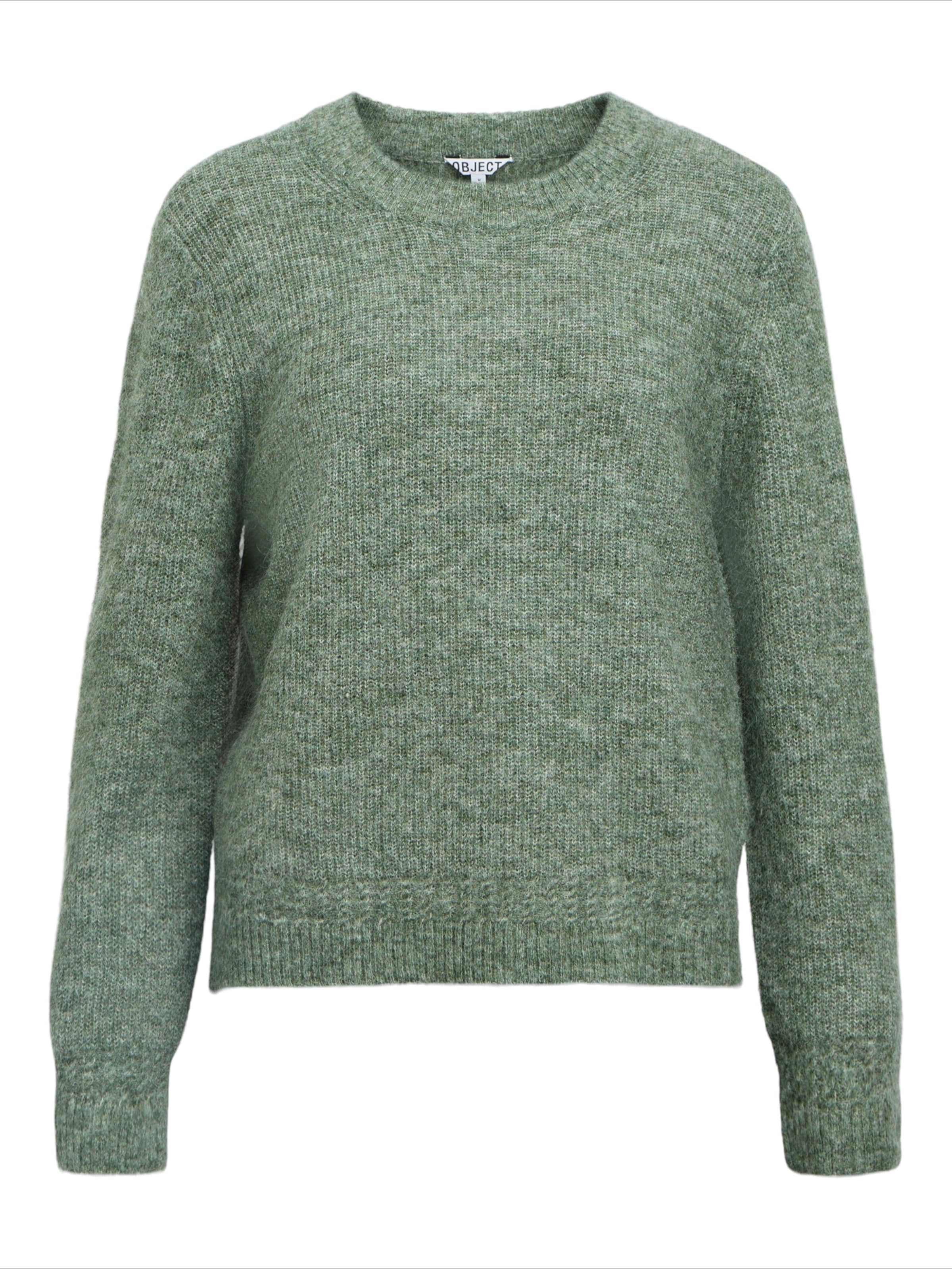 OBJECT Sweater 'OBJABBY' in Green: front
