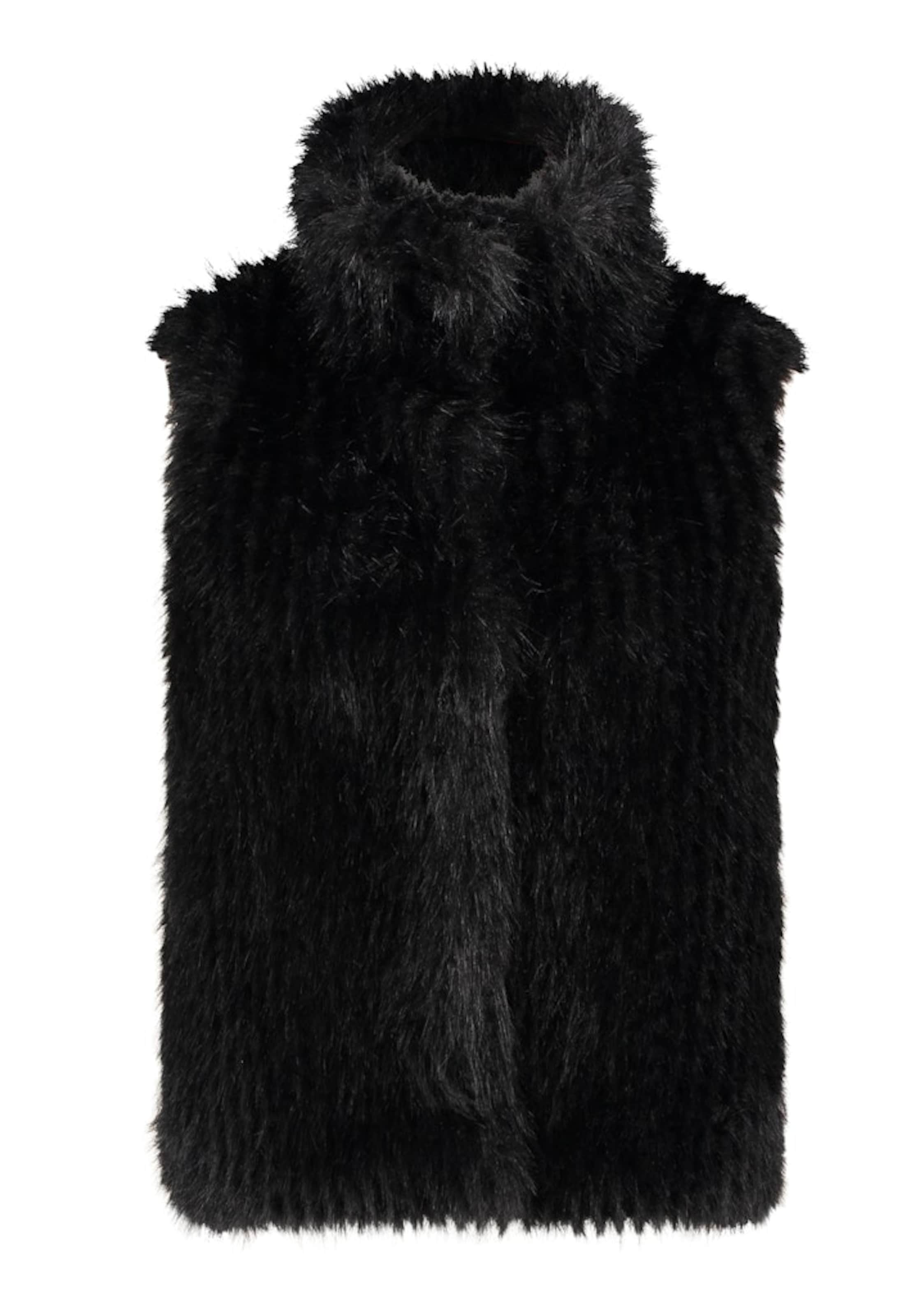 Amber & June Vest in Black: front