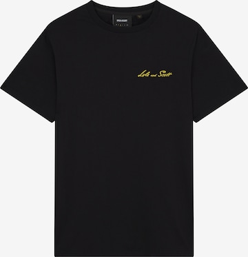 T-Shirt Lyle & Scott en noir : devant