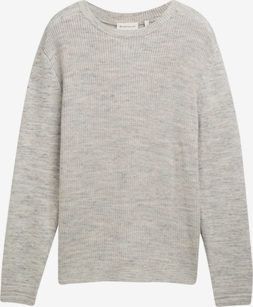TOM TAILOR Pullover in Grau: Vorderseite