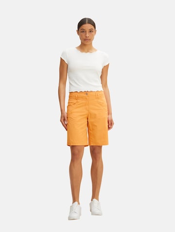 TOM TAILOR Shorts in Orange: predná strana