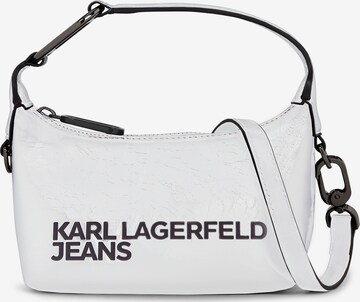 KARL LAGERFELD JEANS Skulderveske i hvit: forside