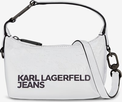 KARL LAGERFELD JEANS Bolso de hombro en negro / blanco, Vista del producto