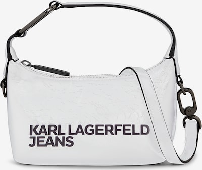 KARL LAGERFELD JEANS Schultertasche in schwarz / weiß, Produktansicht