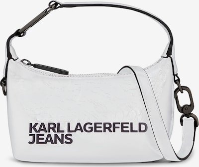 KARL LAGERFELD JEANS Sac bandoulière en noir / blanc, Vue avec produit