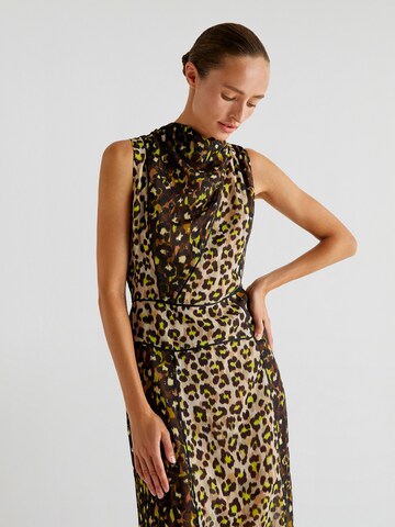 Scalpers Kleid in Braun