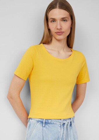 T-shirt s.Oliver en jaune : devant
