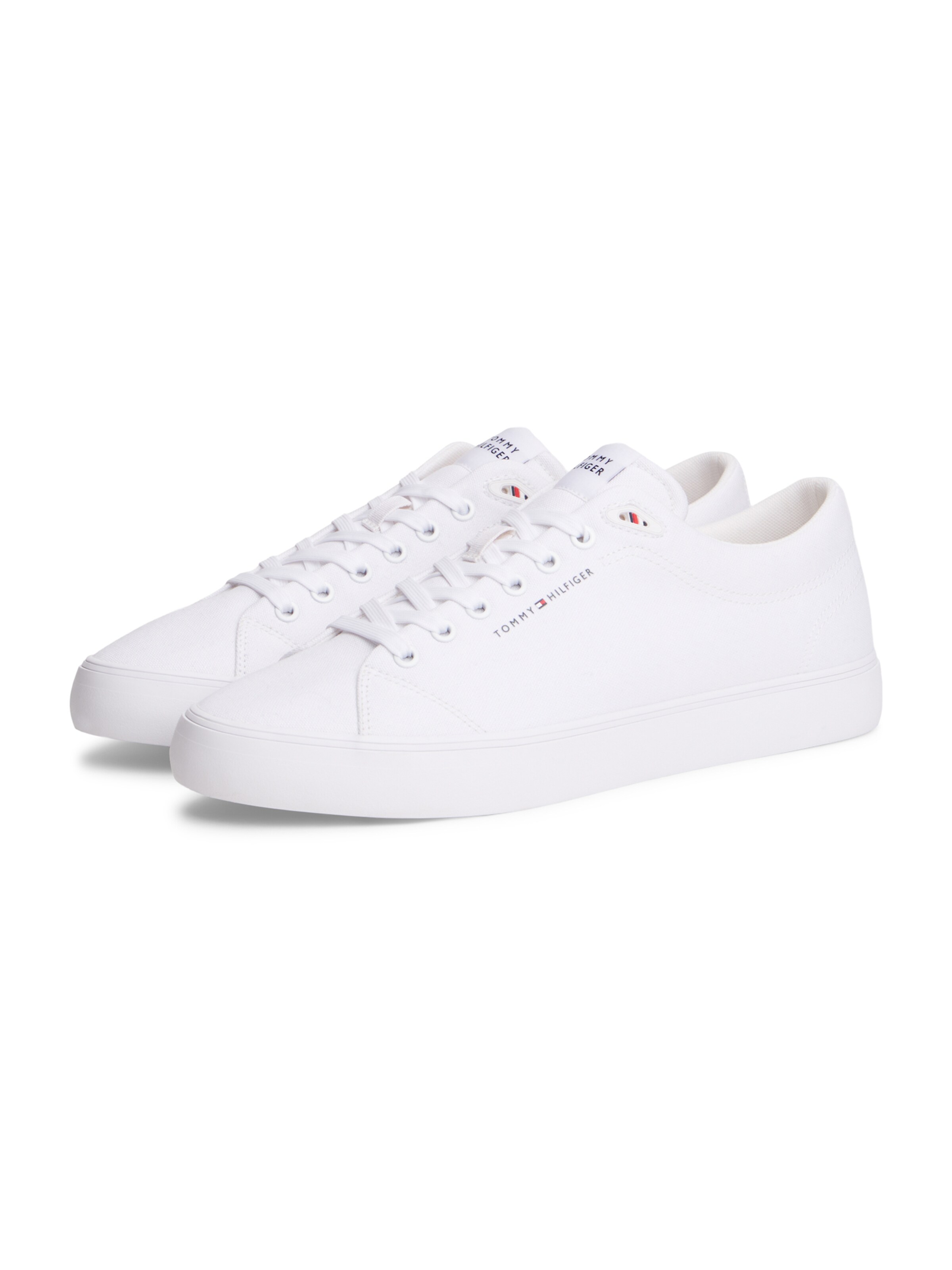 TOMMY HILFIGER Nizke superge 'HARLEM CORE II' | bela barva