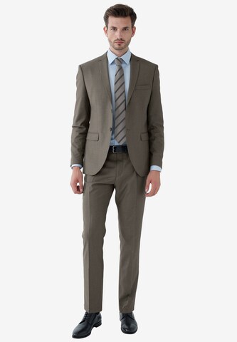 Steffen Klein Slim fit Suit in Grey: front